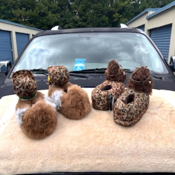 Shoe Size: 10 - 11 Duck Dynasty {One Size Fits Most} Ducks & Uncle Si Bundle